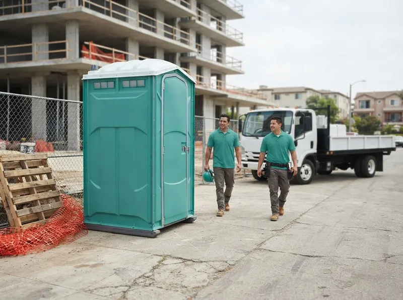 High-Rise Construction Toilets in Los Angeles, CA