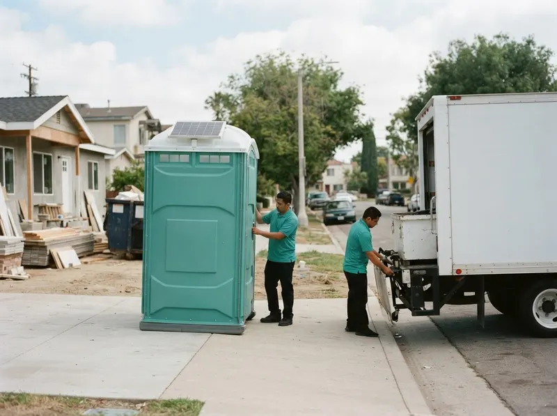 Solar-Powered Restroom Units in Los Angeles, CA